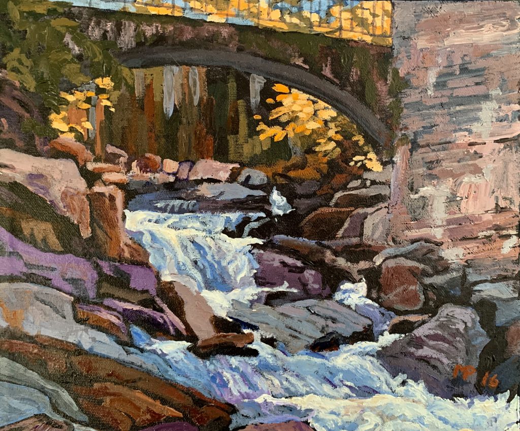 Mark Patnode www.markpatton.ca » Waterfall amongst the ruins